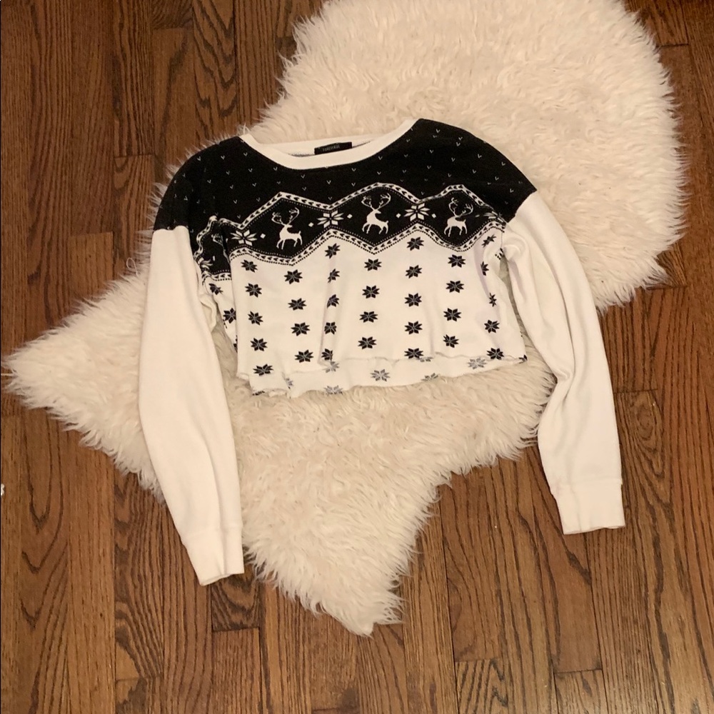 holiday crop top